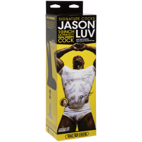 JASON LUV â€” 10 INCH ULTRASKYN COCK â€” CHOCOLATE