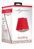 Elegance Dazzling Rotating &amp; Vibrating Clitoral Stimulator Red