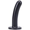 Silk Medium Silicone Dildo Black